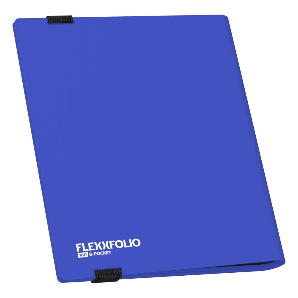 Ultimate Guard Flexxfolio (160 double-sleeved cards) 8-Pocket 70 x 97 mm - Blue